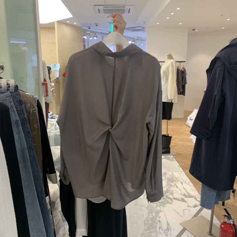 ALMOND東大門直郵女士新款職業休閑真品人氣時尚襯衫蕾絲衫ALMOND襯衫/蕾絲衫