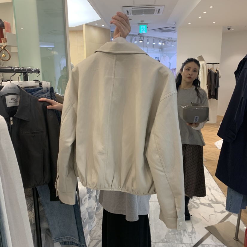 ALMOND韓國代購女士新款26秋冬時尚熱賣休閑真品職業夾克ALMOND夾克