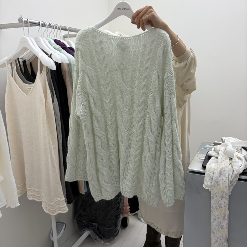 BREEZE韓國代購女裝新品26初秋職業時尚人氣休閑真品毛衣BREEZE毛衣圖色2