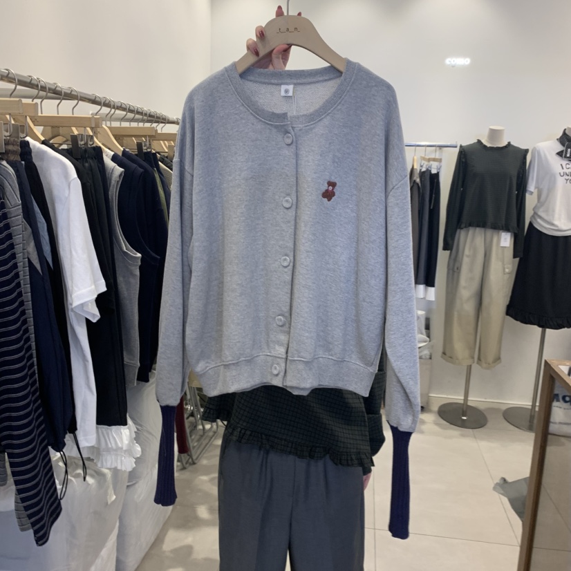 TAN&amp;COMO東大門實拍女裝新品時尚真品休閑推薦人氣衛衣tan-COMO衛衣圖色1