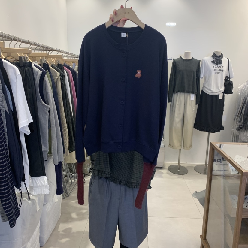 TAN&amp;COMO東大門實拍女裝新品時尚真品休閑推薦人氣衛衣tan-COMO衛衣圖色2