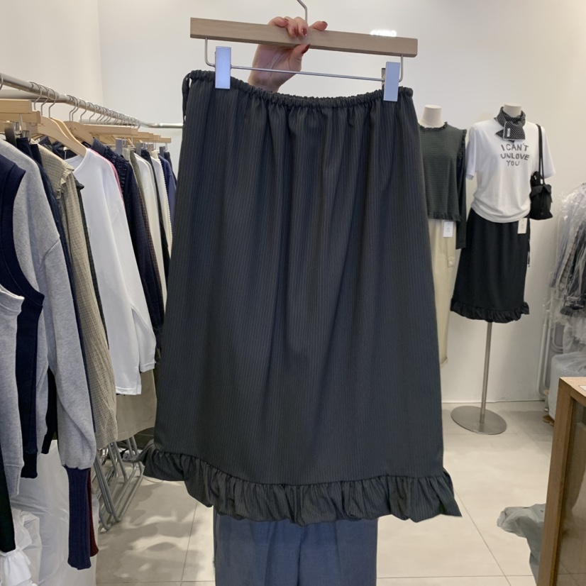 TAN&amp;COMO韓國直郵女士新品人氣真品時尚半身裙中短裙tan-COMO半身裙/中短裙