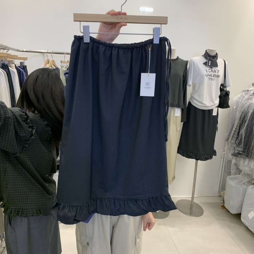 TAN&amp;COMO韓國直郵女士新品人氣真品時尚半身裙中短裙tan-COMO半身裙/中短裙圖色2