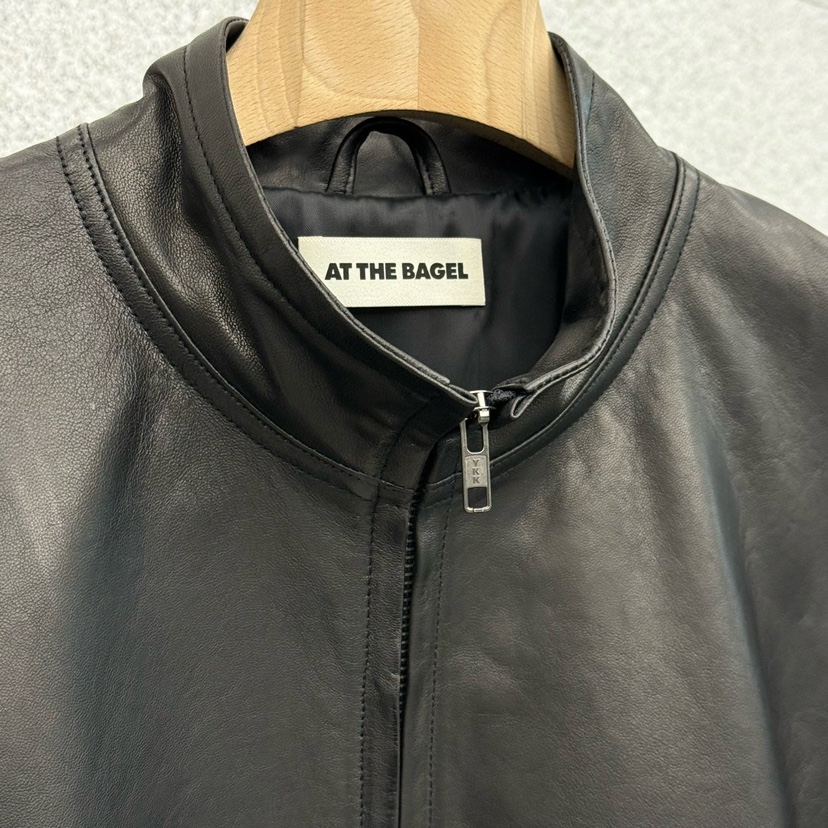 AT THE BAGEL東大門代購女裝新品人氣推薦職業皮衣兔子AT THE BAGEL皮衣
