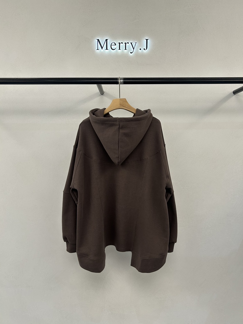 MERRY-J東大門代購女士新品26初秋推薦人氣衛衣連帽衫鏤空MERRY-J衛衣