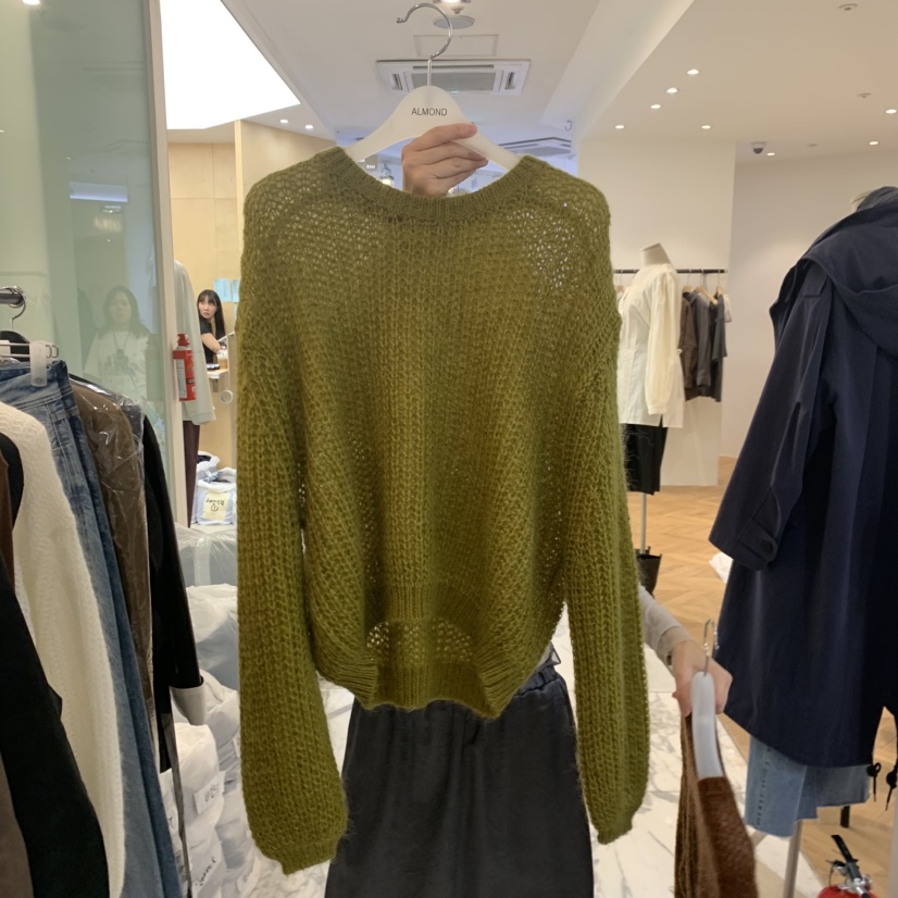 ALMOND東大門代購女士新品26初秋推薦26秋冬人氣職業毛衣ALMOND毛衣圖色2