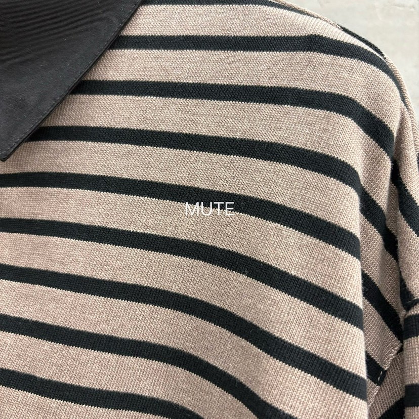 MUTE-P東大門直郵女裝新品26初秋熱賣職業26秋冬長袖T恤MUTE長袖T恤