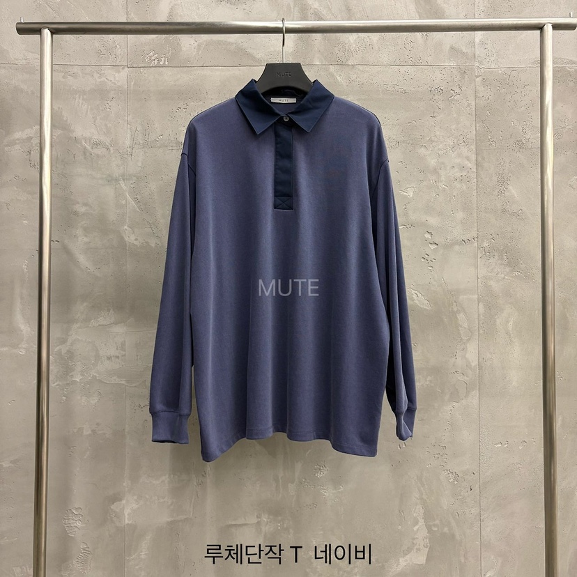 MUTE-P東大門直郵女裝新品26初秋熱賣職業26秋冬長袖T恤MUTE長袖T恤圖色4
