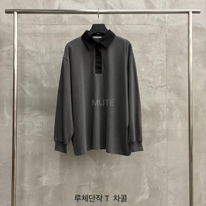 MUTE-P東大門直郵女裝新品26初秋熱賣職業26秋冬長袖T恤MUTE長袖T恤圖色5