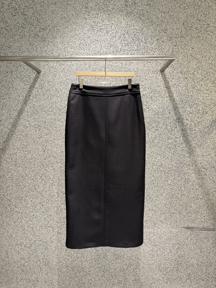 TWELVE韓國代購女裝新品26秋冬26初秋時尚職業真品人氣長裙TWELVE長裙圖色1