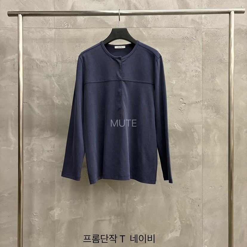 MUTE-P東大門實拍女士新款職業休閑推薦人氣真品長袖T恤MUTE長袖T恤圖色3