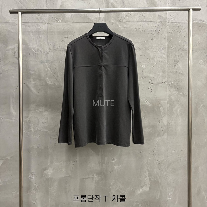 MUTE-P東大門實拍女士新款職業休閑推薦人氣真品長袖T恤MUTE長袖T恤圖色4