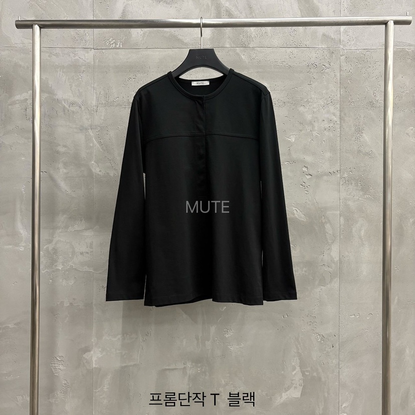 MUTE-P東大門實拍女士新款職業休閑推薦人氣真品長袖T恤MUTE長袖T恤圖色6