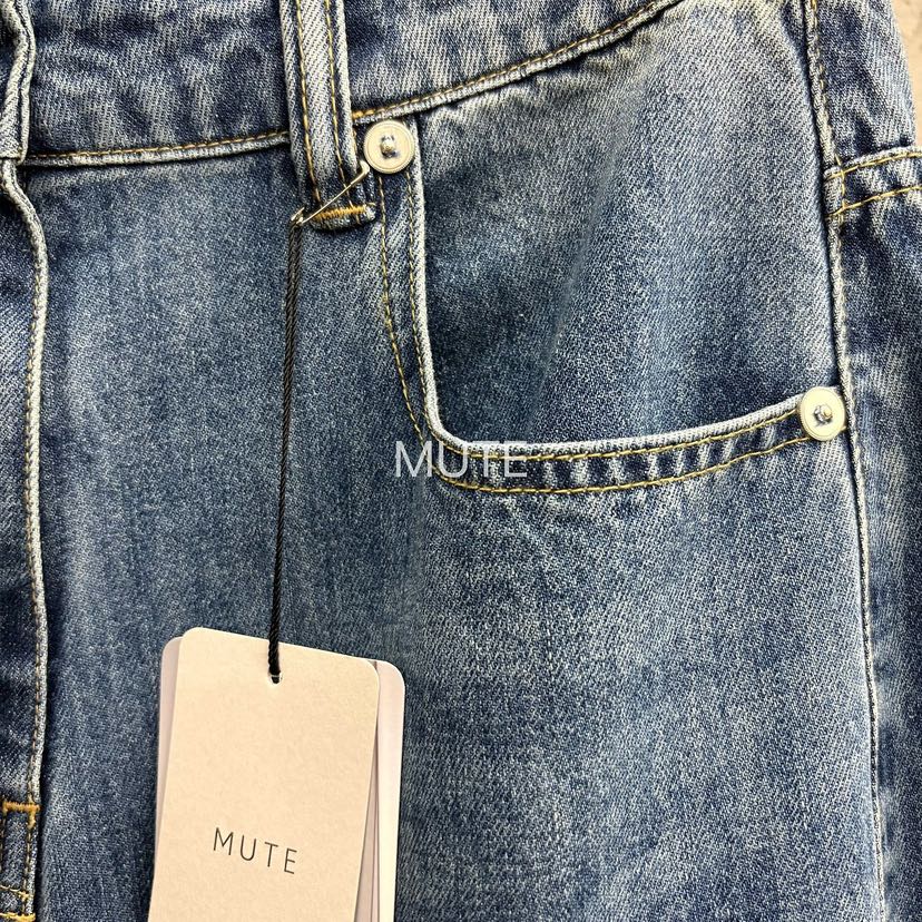 MUTE-P韓國直郵女士新款人氣休閑26初秋職業推薦熱賣牛仔褲MUTE牛仔褲