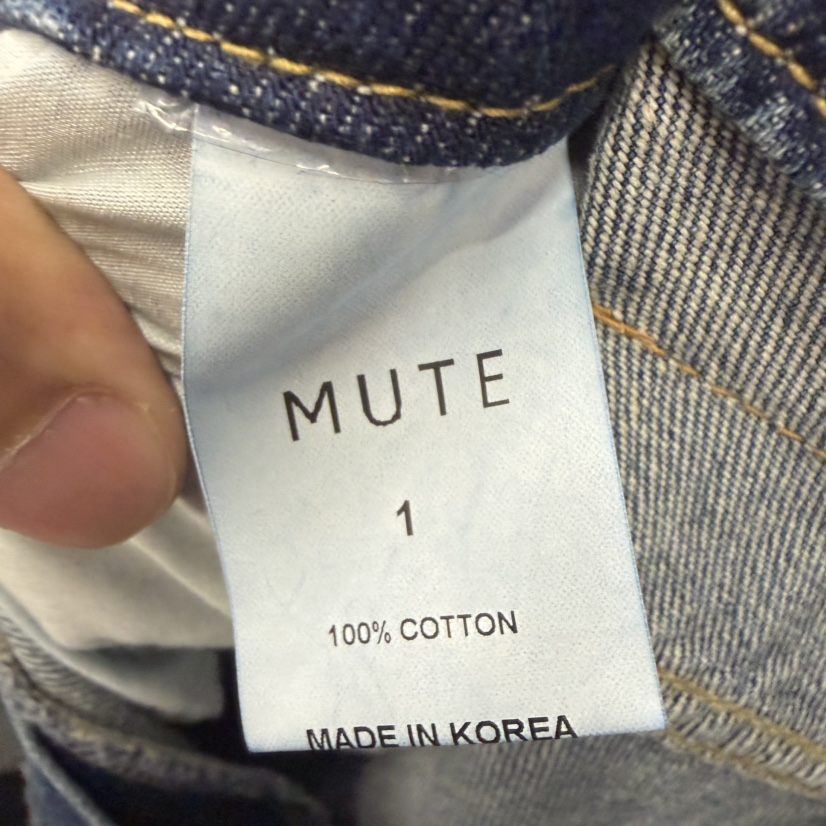 MUTE-P韓國直郵女士新款人氣休閑26初秋職業推薦熱賣牛仔褲MUTE牛仔褲