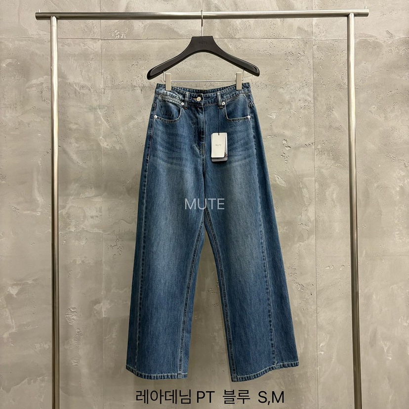 MUTE-P韓國直郵女士新款人氣休閑26初秋職業推薦熱賣牛仔褲MUTE牛仔褲圖色1