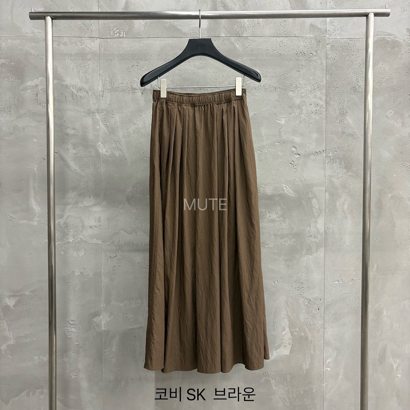 MUTE-P東大門實拍女士新品時尚休閑真品熱賣推薦人氣長裙MUTE長裙圖色2