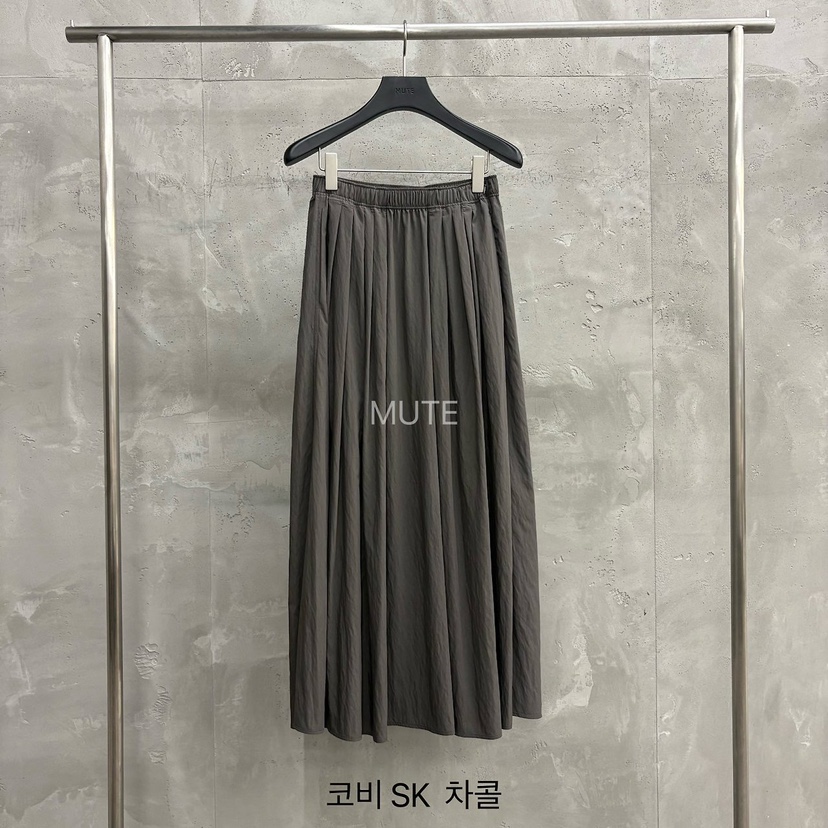 MUTE-P東大門實拍女士新品時尚休閑真品熱賣推薦人氣長裙MUTE長裙圖色3