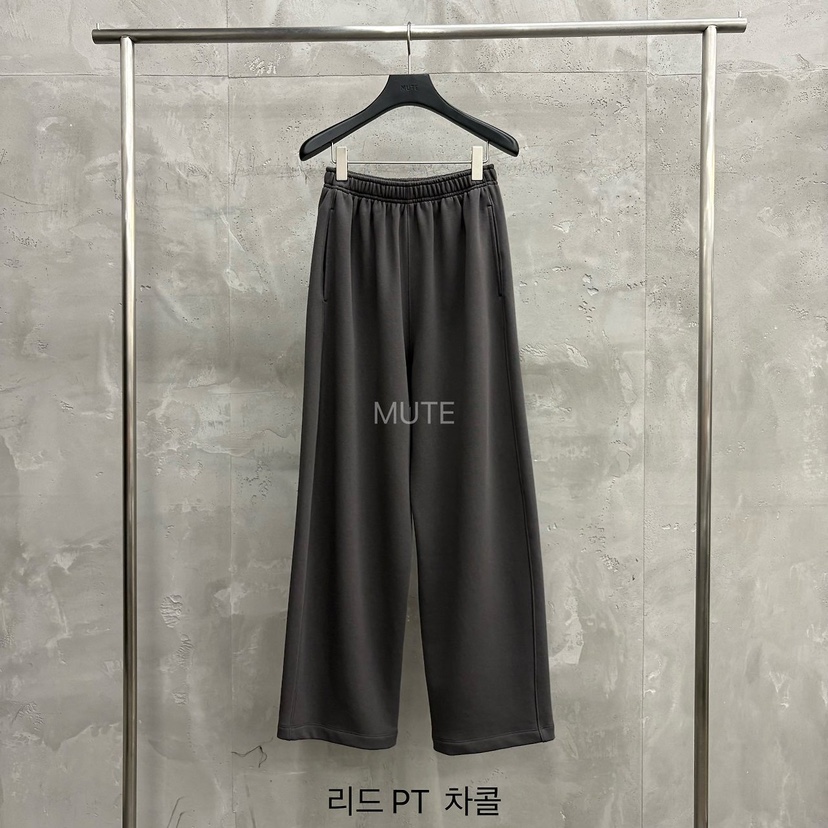 MUTE-P東大門直郵女士新款推薦26初秋真品時尚職業休閑褲MUTE休閑褲圖色5墨色