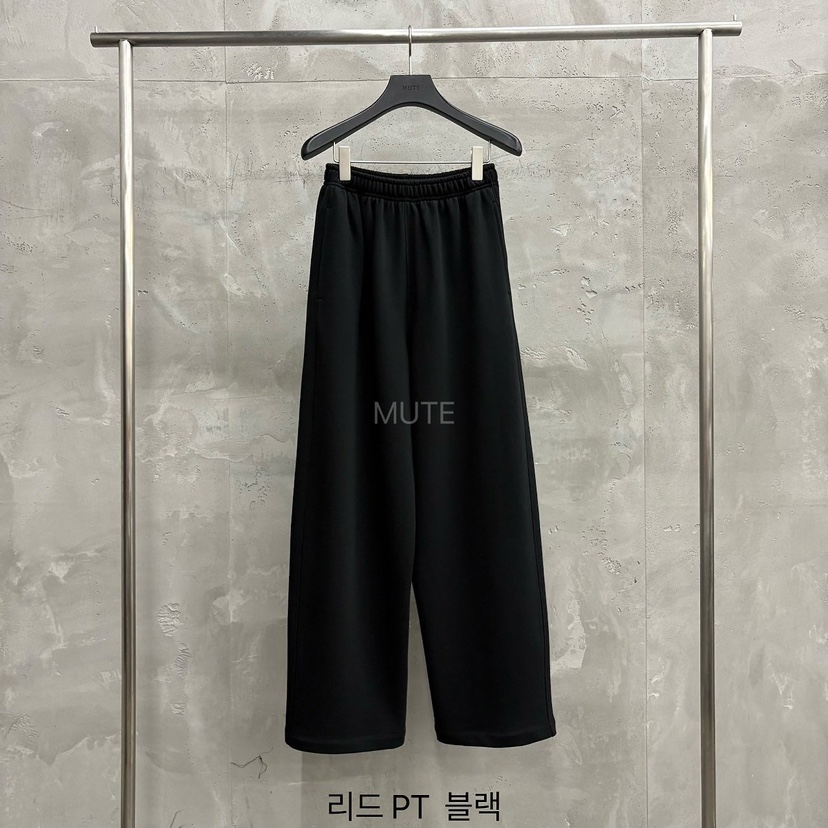 MUTE-P東大門直郵女士新款推薦26初秋真品時尚職業休閑褲MUTE休閑褲圖色6黑色