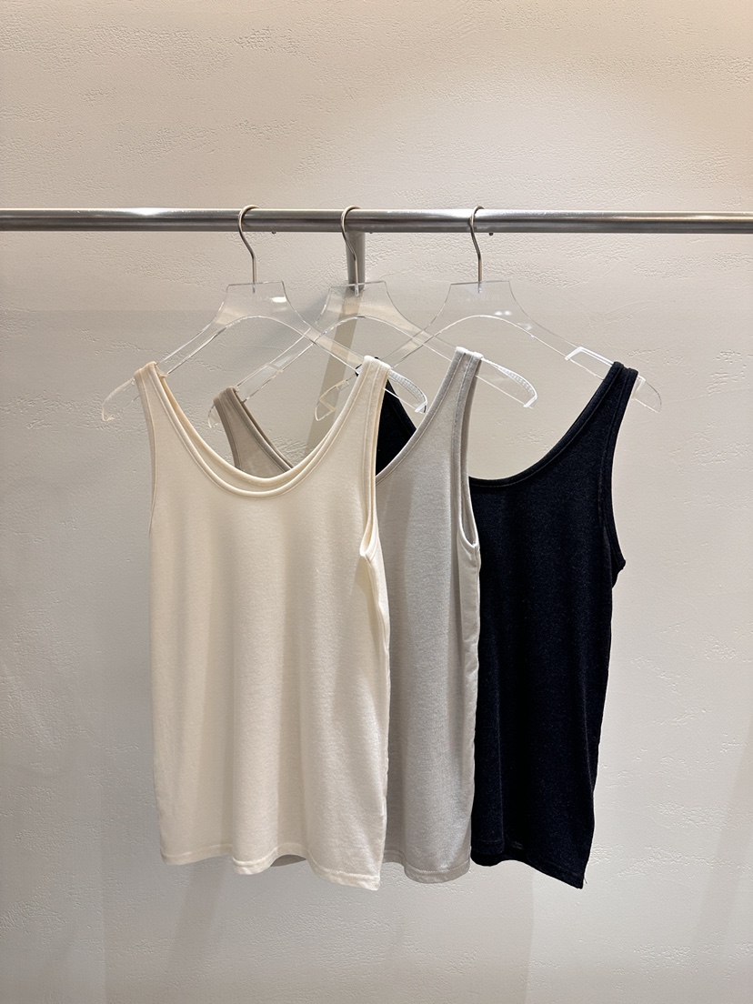 MOST OF ALL U韓國代購女裝新品26初秋吊帶背心U領天絲MOST OF ALL U吊帶/背心