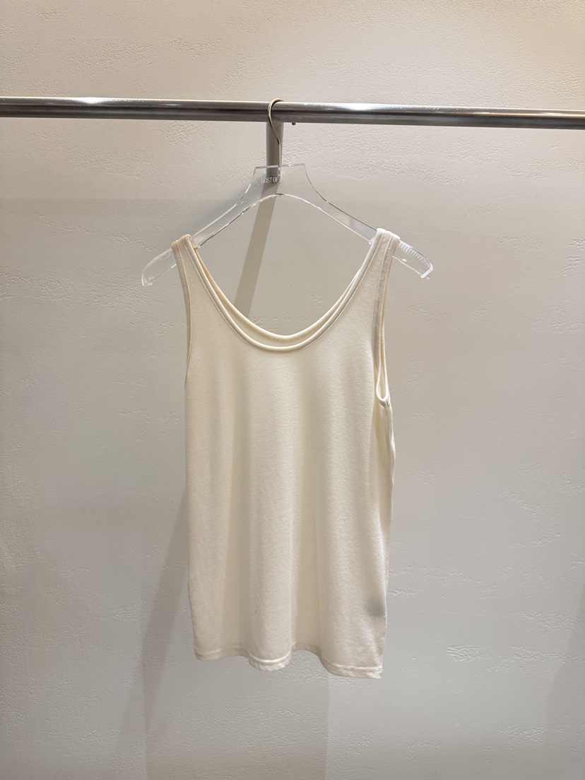 MOST OF ALL U韓國代購女裝新品26初秋吊帶背心U領天絲MOST OF ALL U吊帶/背心圖色1