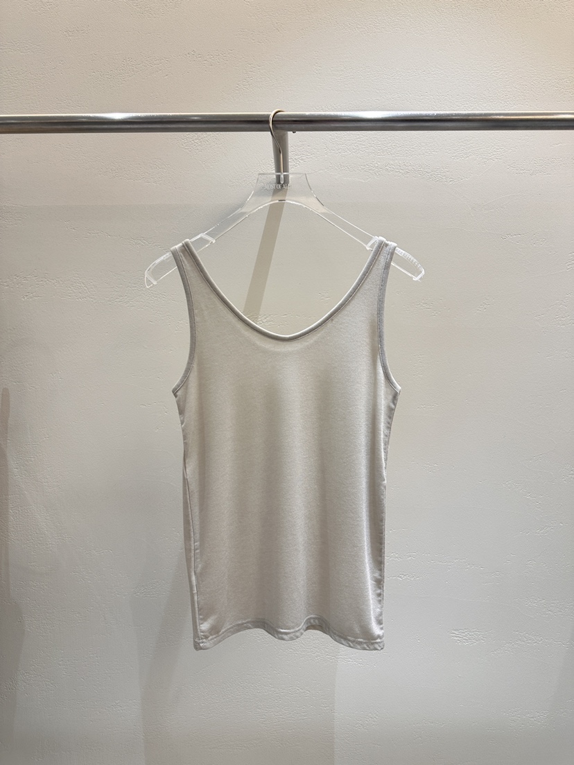 MOST OF ALL U韓國代購女裝新品26初秋吊帶背心U領天絲MOST OF ALL U吊帶/背心圖色2