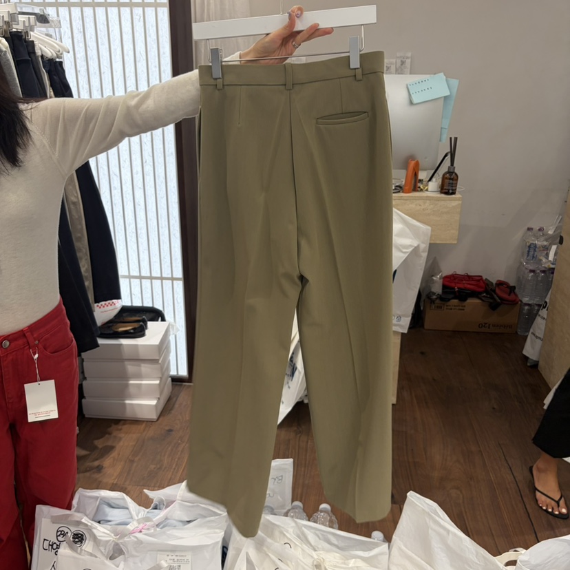 UNDERSTANDING東大門實拍女裝新品人氣職業26秋冬時尚休閑褲UNDERSTANDING休閑褲