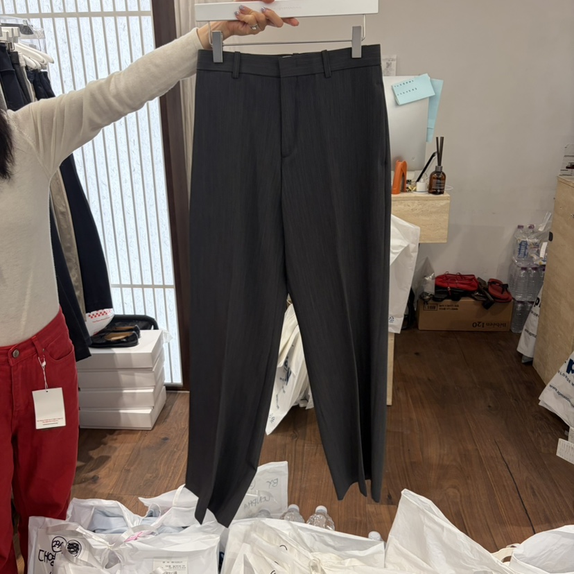 UNDERSTANDING東大門實拍女裝新品人氣職業26秋冬時尚休閑褲UNDERSTANDING休閑褲圖色2