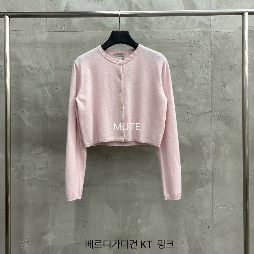 MUTE-P東大門代購女裝新品26秋冬人氣職業26初秋針織衫羊毛MUTE針織衫圖色2