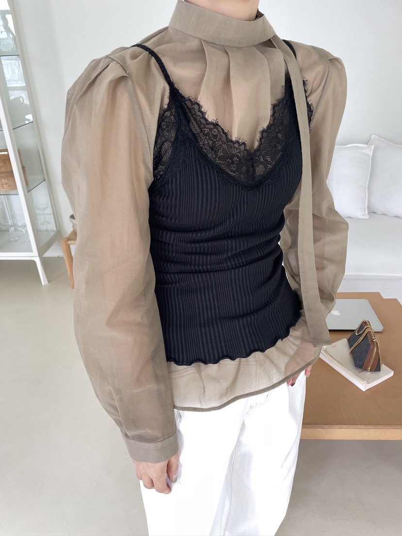 LEMATIN韓國直郵女士新品推薦人氣26初秋吊帶背心蕾絲無袖LEMATIN吊帶/背心