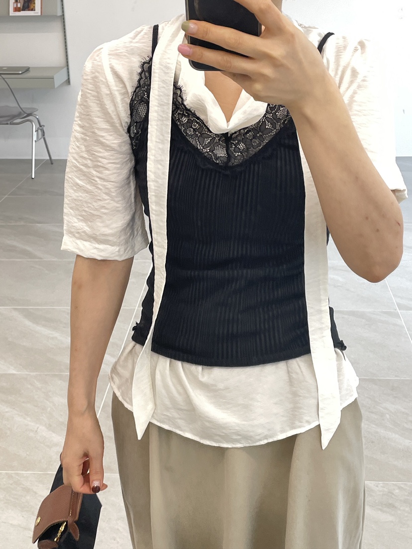 LEMATIN韓國直郵女士新品推薦人氣26初秋吊帶背心蕾絲無袖LEMATIN吊帶/背心