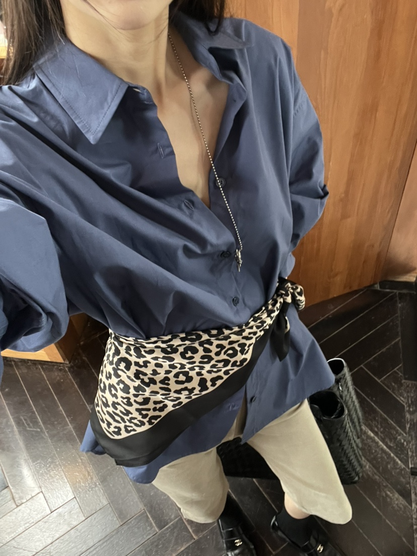 ME MO韓國代購女裝新款26秋冬26初秋休閑圍巾披肩豹紋圍巾ME MO圍巾/披肩