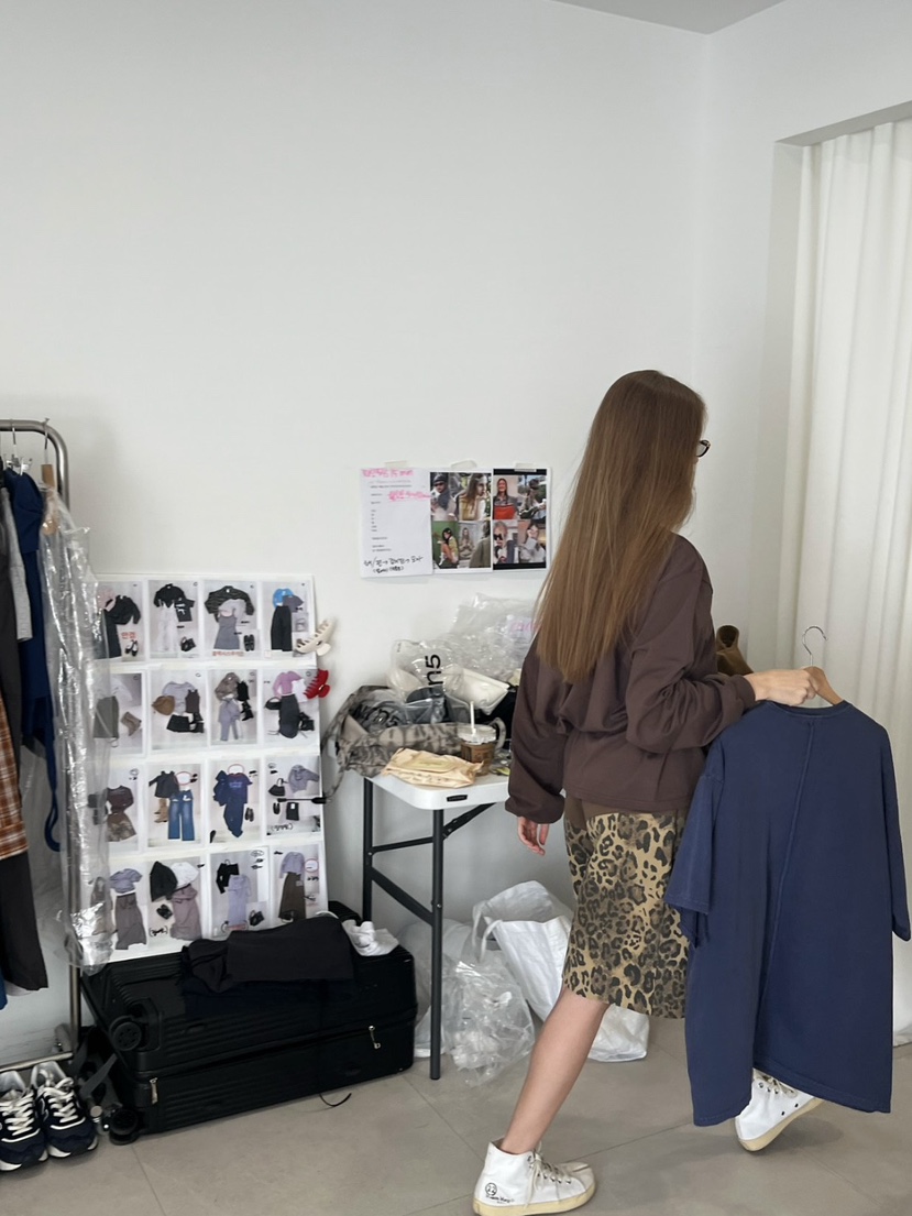 ZEROZERO東大門直郵女裝新品推薦真品時尚休閑長袖T恤含腰帶ZEROZERO長袖T恤