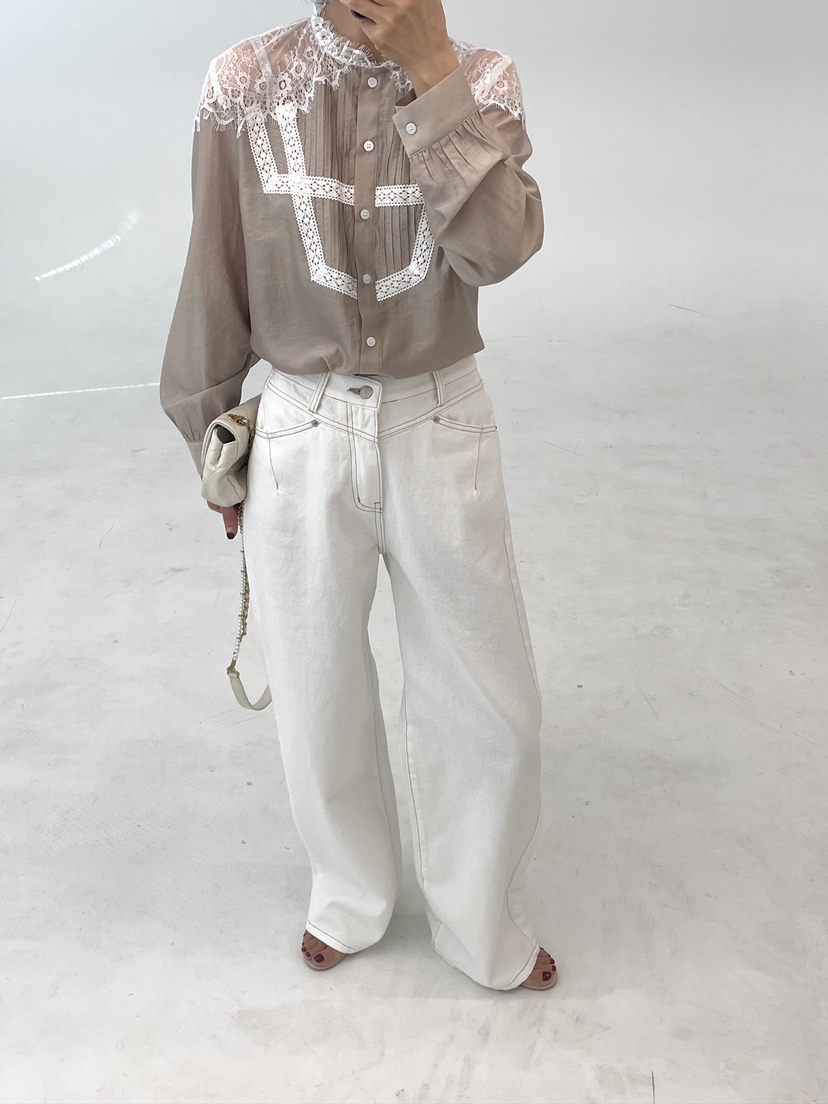LEMATIN東大門實拍女裝新品26秋冬人氣熱賣時尚襯衫蕾絲衫LEMATIN襯衫/蕾絲衫