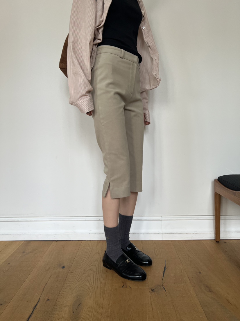 ME MO東大門實拍女裝新品26初秋26秋冬真品短褲七分褲加絨ME MO短褲