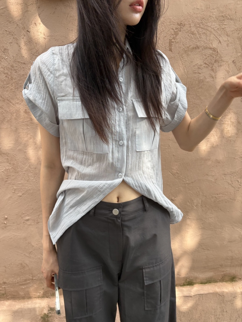 ME MO東大門實拍女士新款時尚人氣26初秋推薦襯衫蕾絲衫ME MO襯衫/蕾絲衫