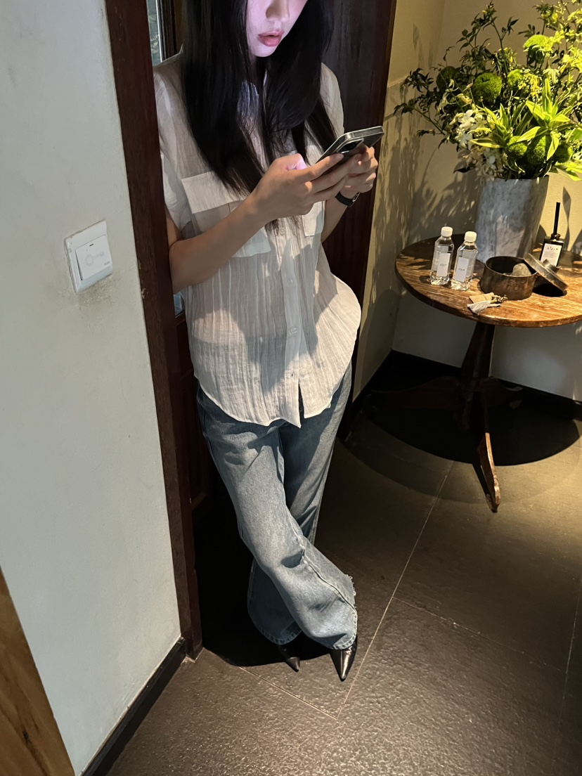 ME MO東大門實拍女士新款時尚人氣26初秋推薦襯衫蕾絲衫ME MO襯衫/蕾絲衫