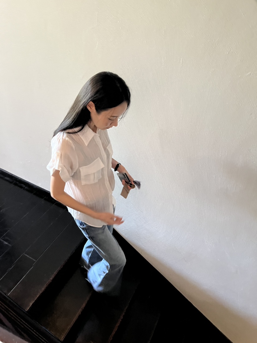 ME MO東大門實拍女士新款時尚人氣26初秋推薦襯衫蕾絲衫ME MO襯衫/蕾絲衫