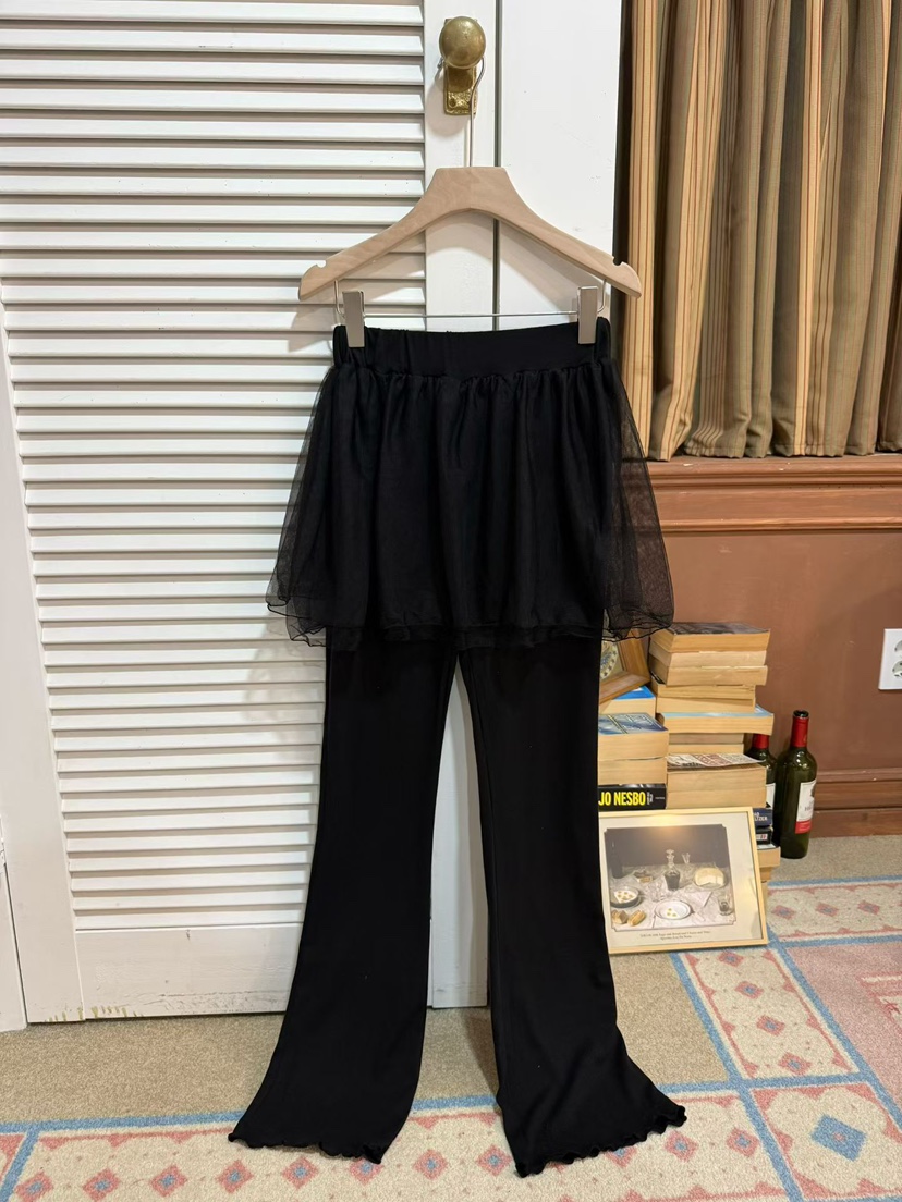 BE&amp;BE東大門直郵女裝新品熱賣時尚休閑26初秋裙褲網眼PADO裙褲圖色1