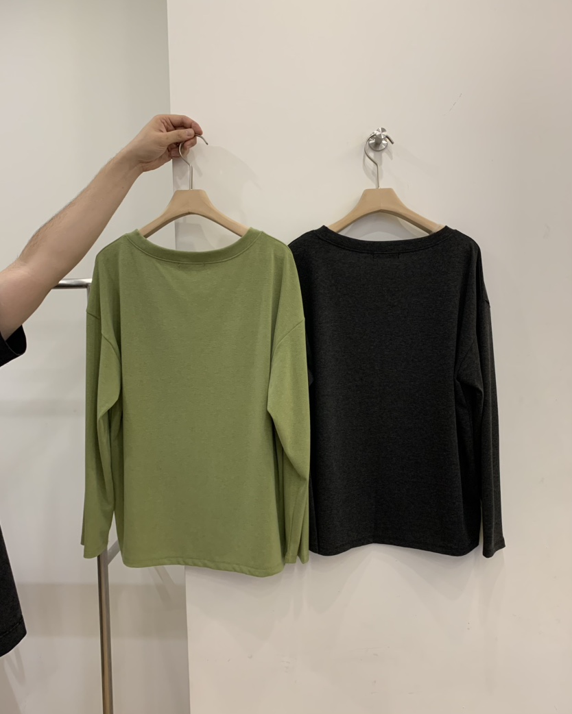JUEDE韓國直郵女士新品26初秋長袖T恤JUEDE長袖T恤