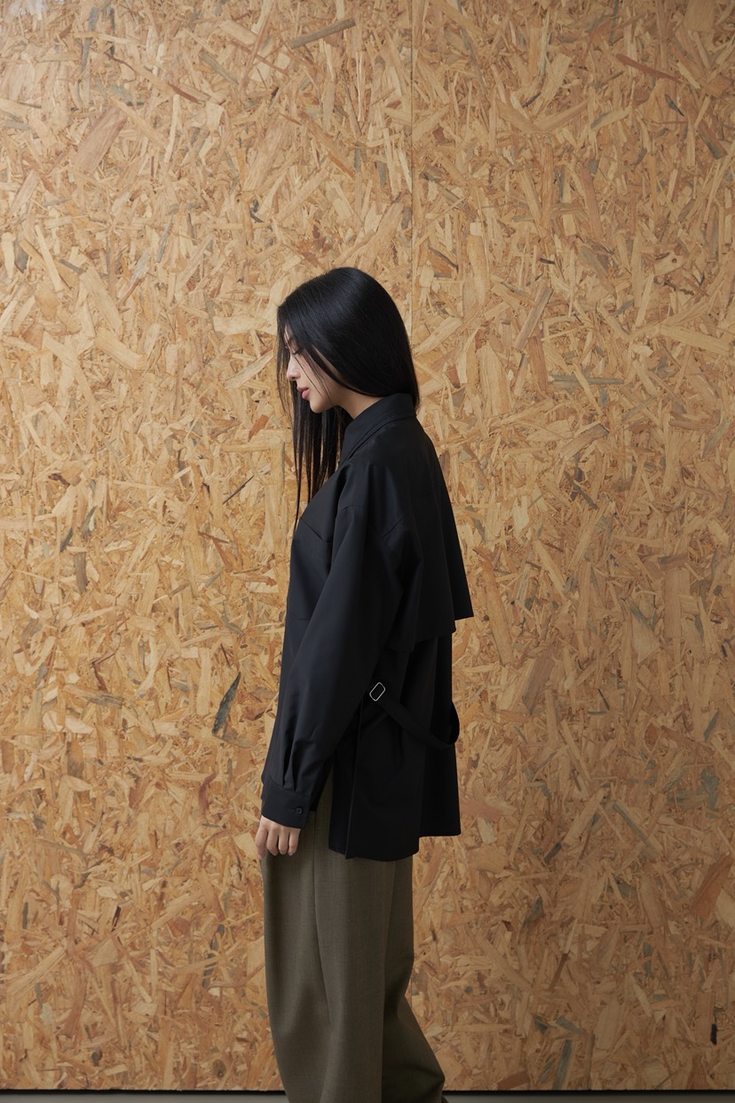 LE-PPL東大門代購女士新品休閑人氣推薦26秋冬襯衫蕾絲衫LE-PPL襯衫/蕾絲衫