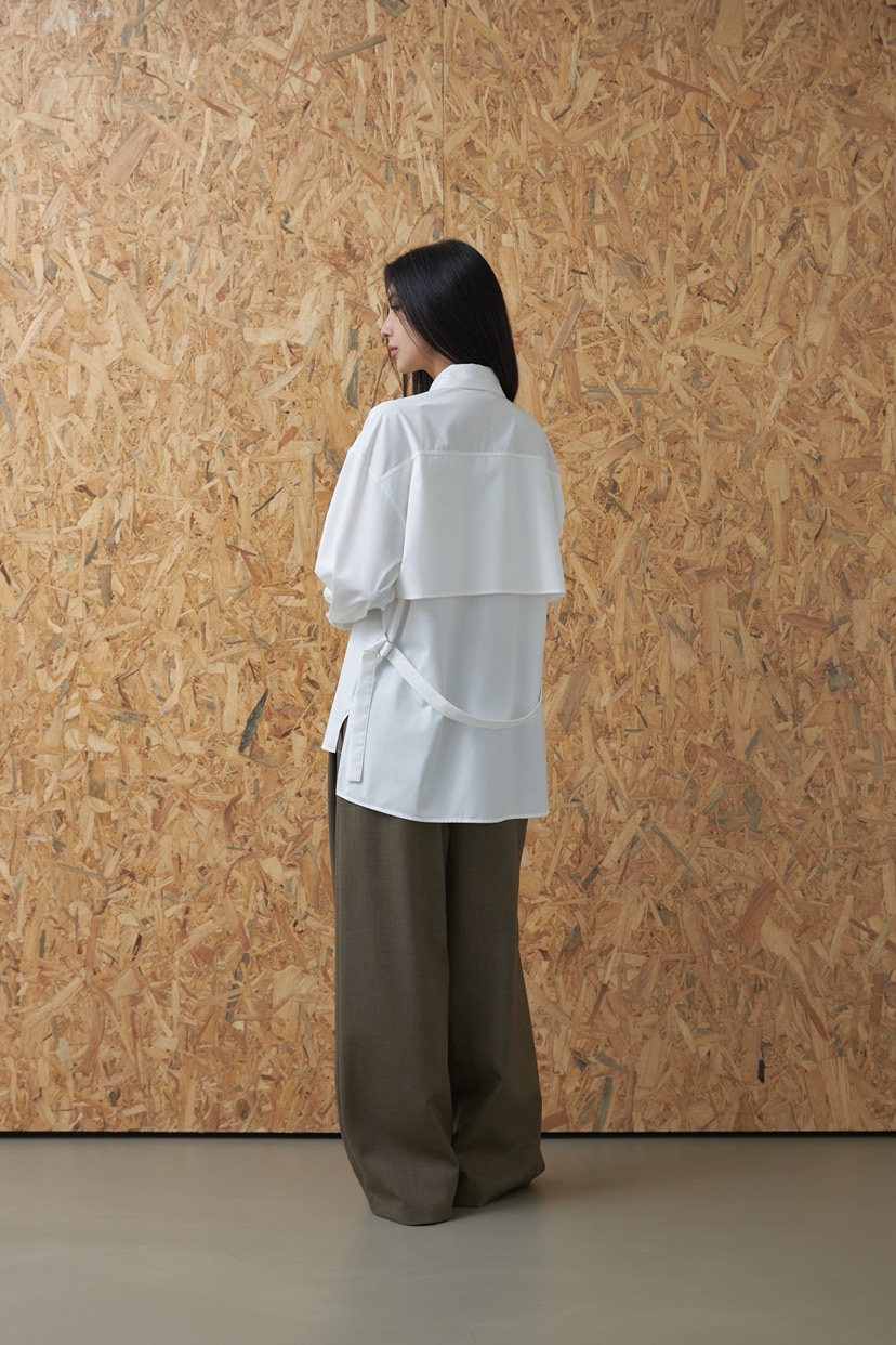 LE-PPL東大門代購女士新品休閑人氣推薦26秋冬襯衫蕾絲衫LE-PPL襯衫/蕾絲衫