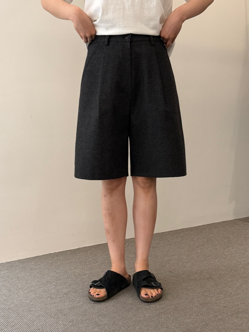 MONE-A東大門實拍女裝新品休閑熱賣26秋冬推薦人氣短褲羊毛MONE-A短褲圖色3
