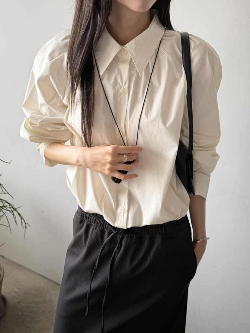 FOSET韓國直郵女士新品26秋冬真品時尚休閑推薦襯衫蕾絲衫FOSET襯衫/蕾絲衫