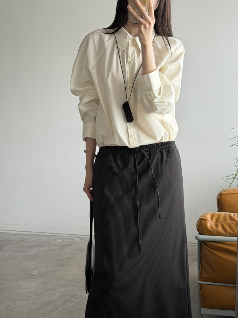 FOSET韓國直郵女士新品26秋冬真品時尚休閑推薦襯衫蕾絲衫FOSET襯衫/蕾絲衫