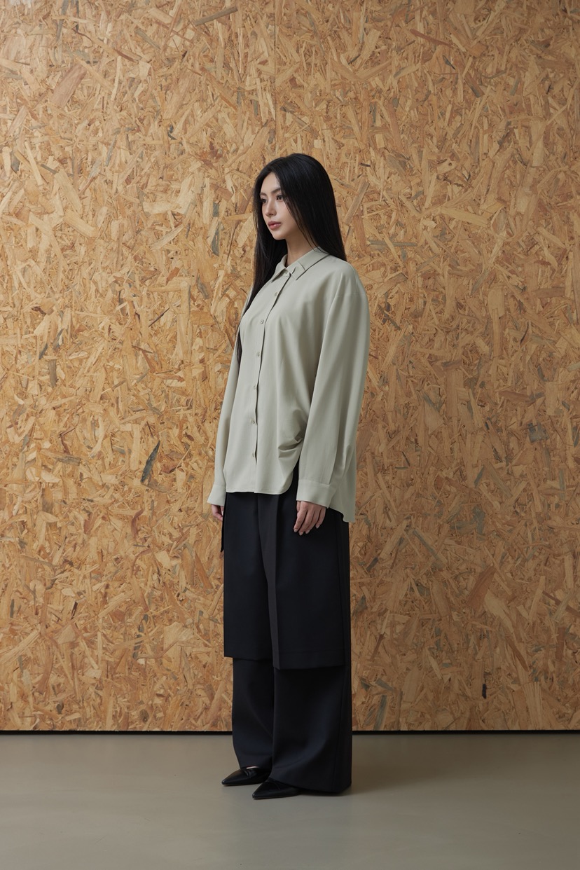 LE-PPL韓國直郵女裝新品26秋冬人氣時尚推薦真品襯衫蕾絲衫LE-PPL襯衫/蕾絲衫