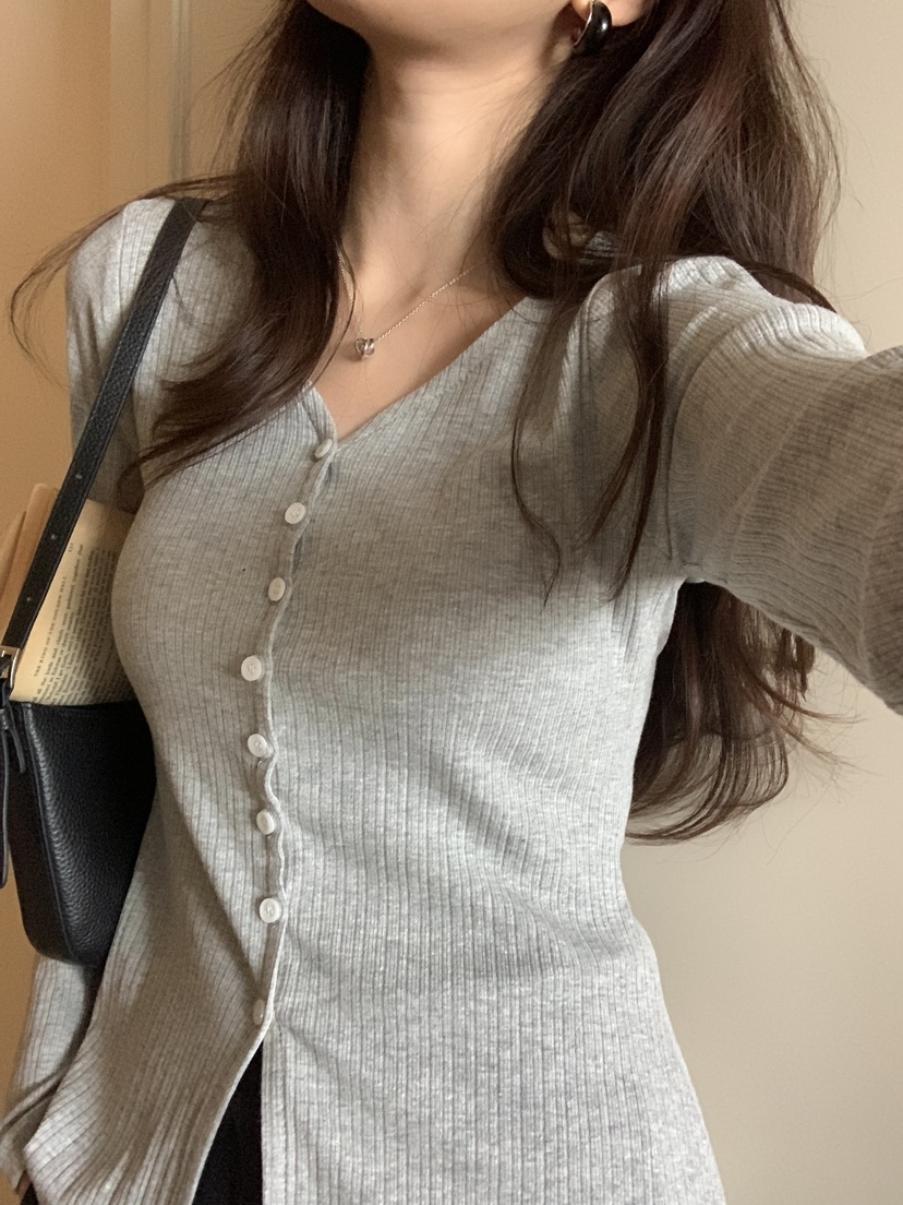 FRILL-T/DADA東大門代購女士新品人氣26初秋推薦開衫修身FRILL-T/DADA開衫