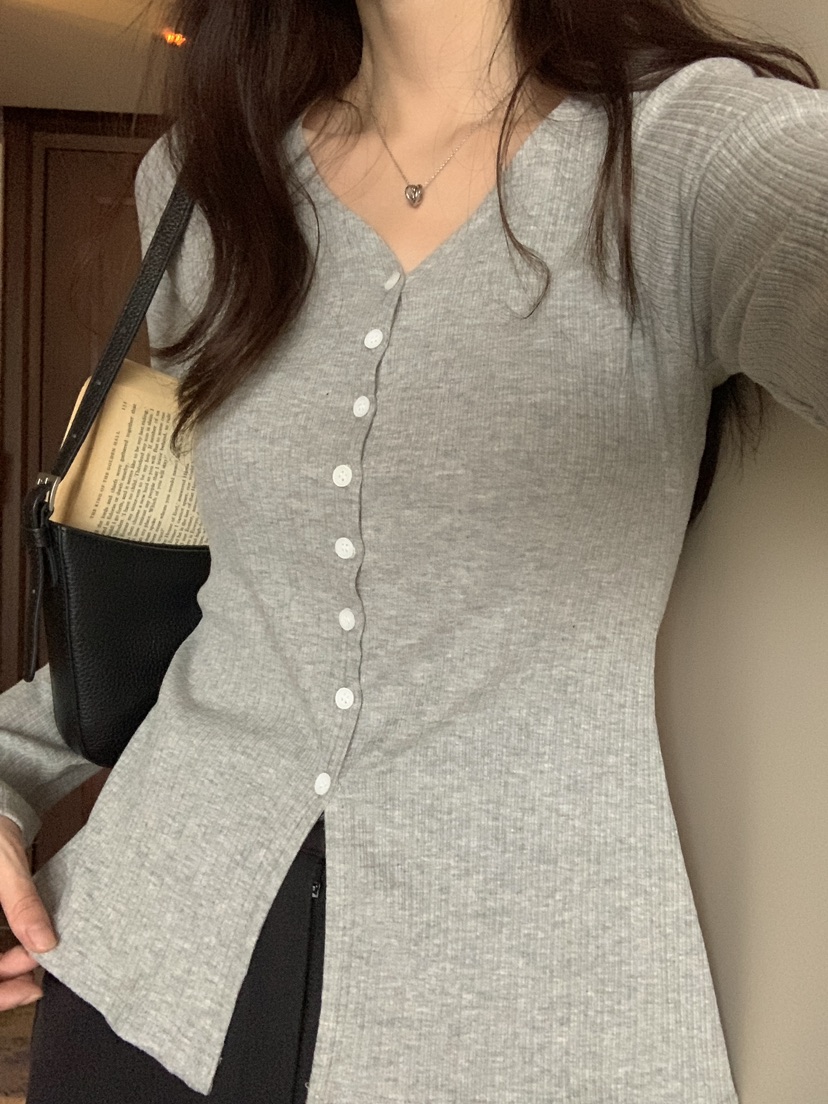 FRILL-T/DADA東大門代購女士新品人氣26初秋推薦開衫修身FRILL-T/DADA開衫