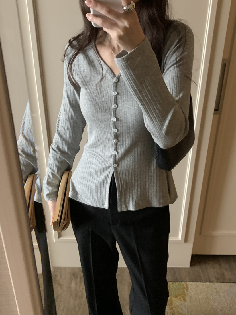 FRILL-T/DADA東大門代購女士新品人氣26初秋推薦開衫修身FRILL-T/DADA開衫